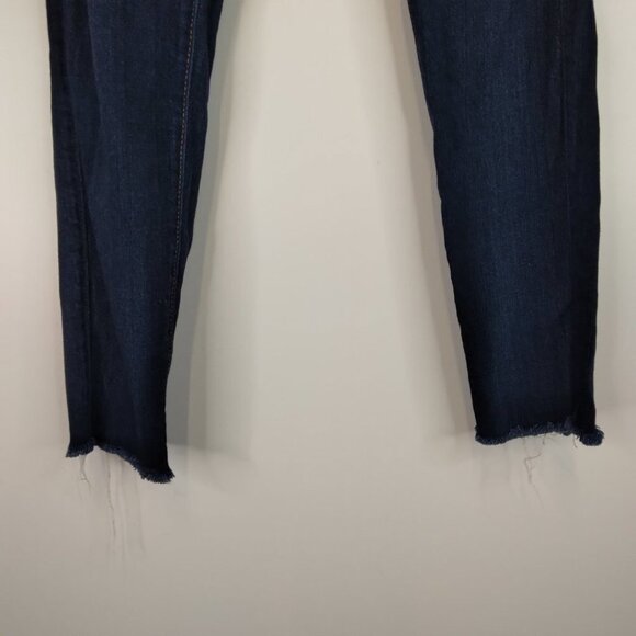 AG The Legging Ankle Super Skinny Jeans Raw Hem Denim Size 28R - Picture 3 of 11